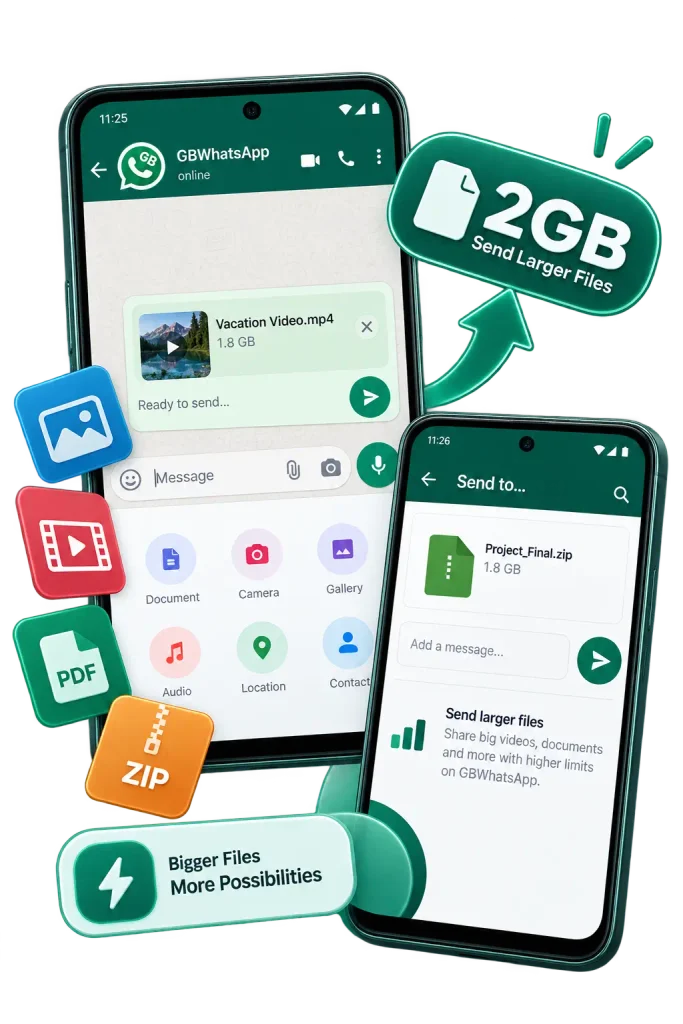 Send Larger Files