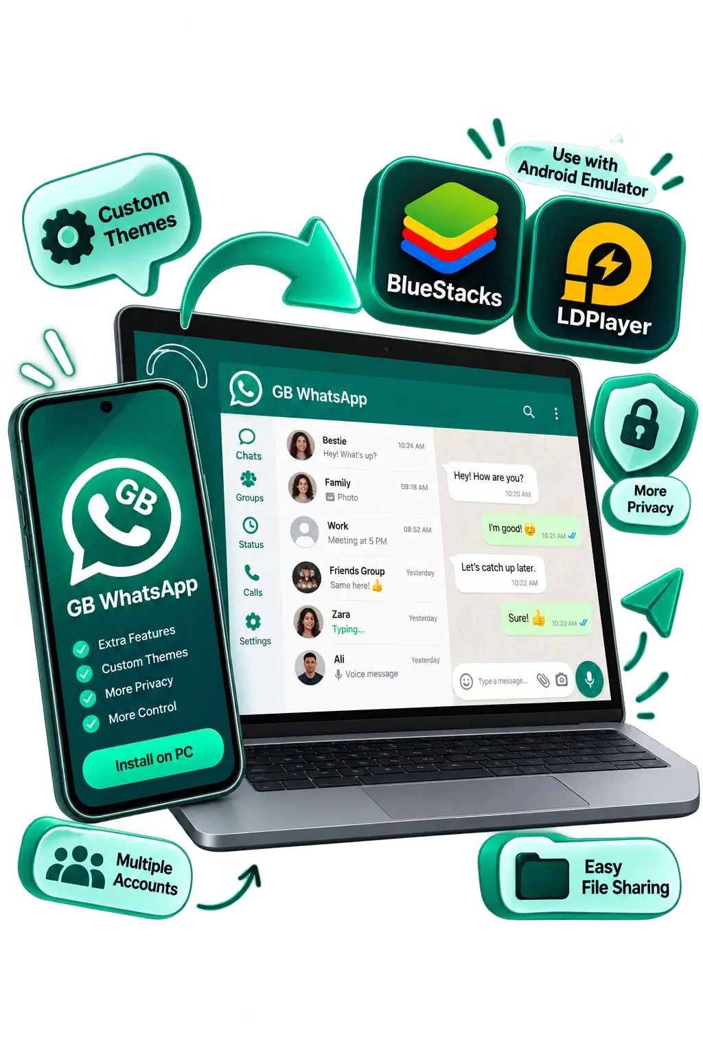 What is GB WhatsApp for PC?